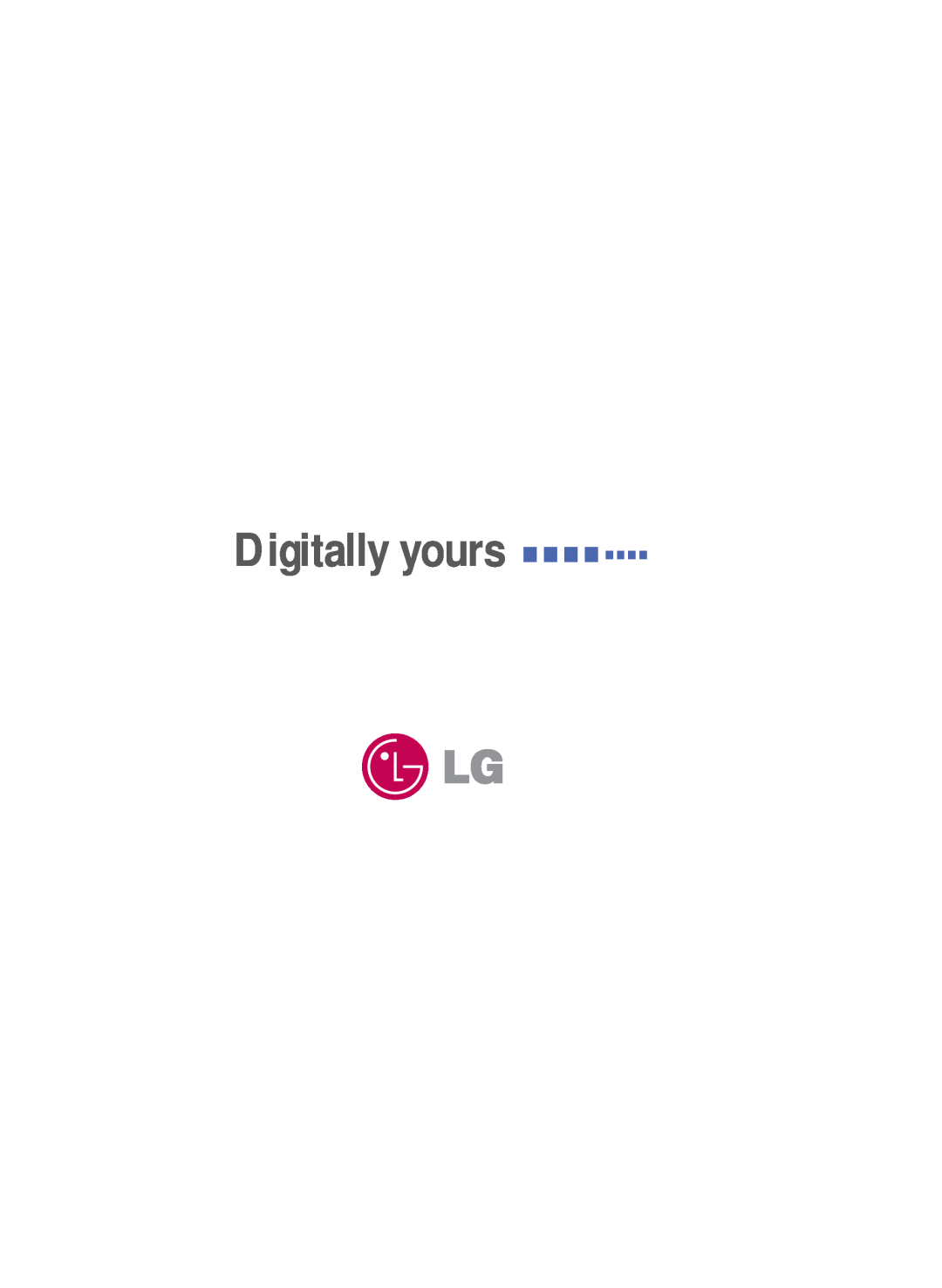 LG Electronics L1760TQ, L1760TR, L1760TG, L1960TR, L1960TQ, L1960TG, L1960TC manual Digitally yours 