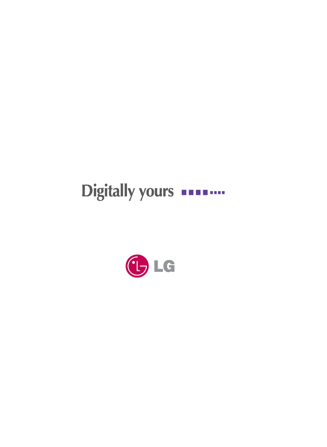 LG Electronics L1919SP, L1719SP manual Digitally yours 