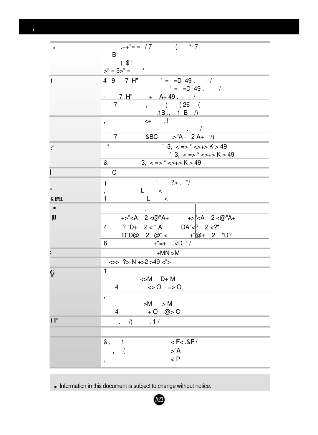 LG Electronics L226WTM, L226WTY, L226WTX, L226WTG, L226WTP, L226WTQ manual Dimensions Weight, Audio, Without speaker 