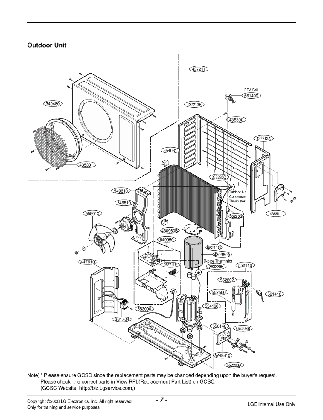 LG Electronics LA125HV manual 435300 