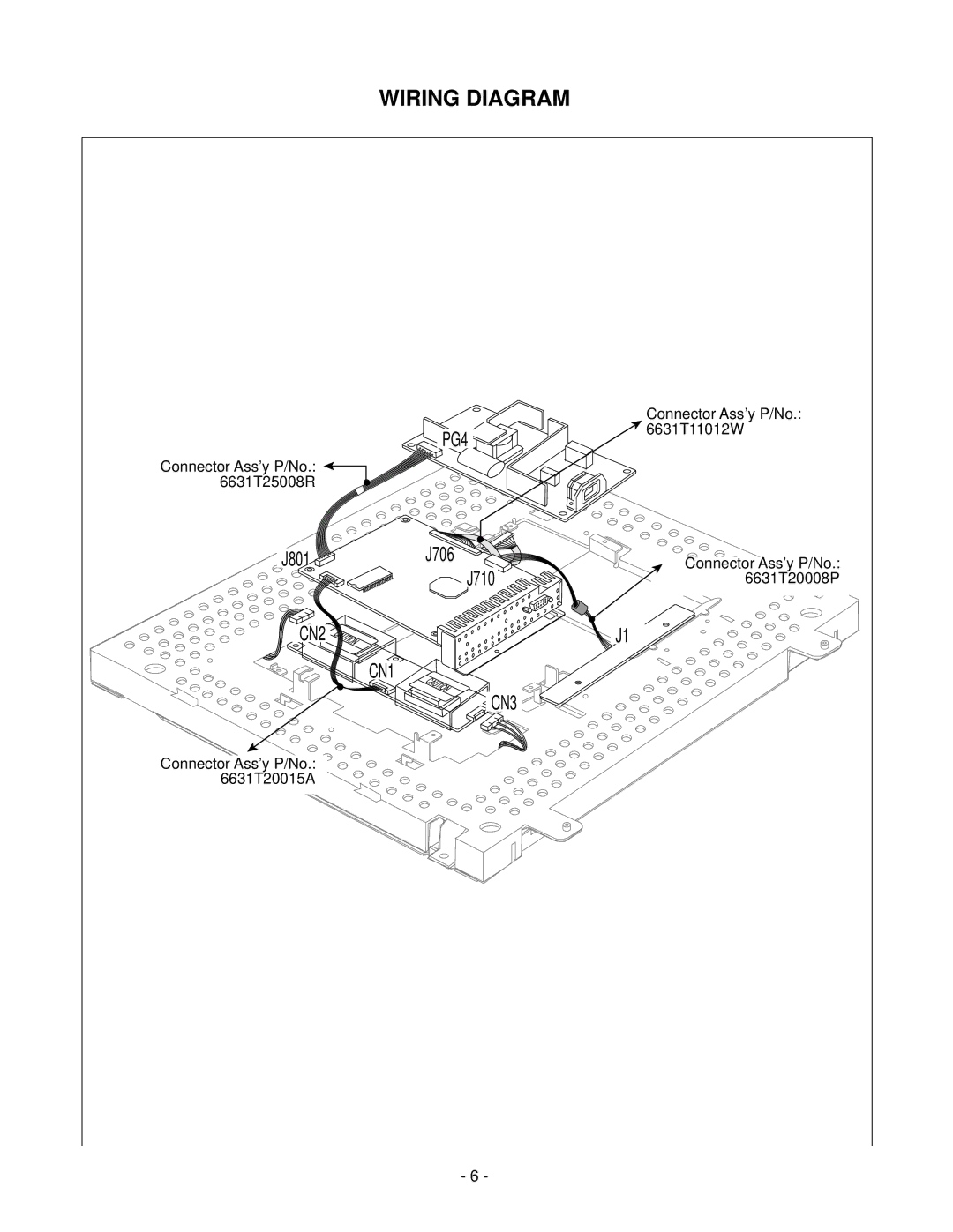 LG Electronics LCD 782LS service manual Wiring Diagram 