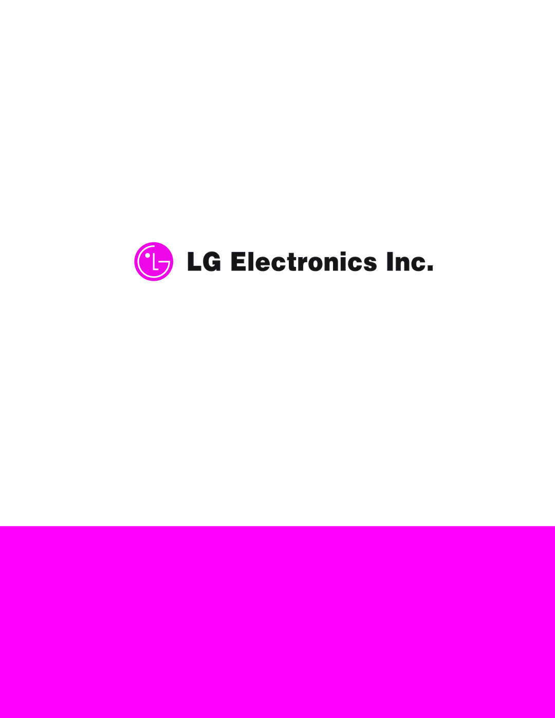 LG Electronics LCE30845 service manual 