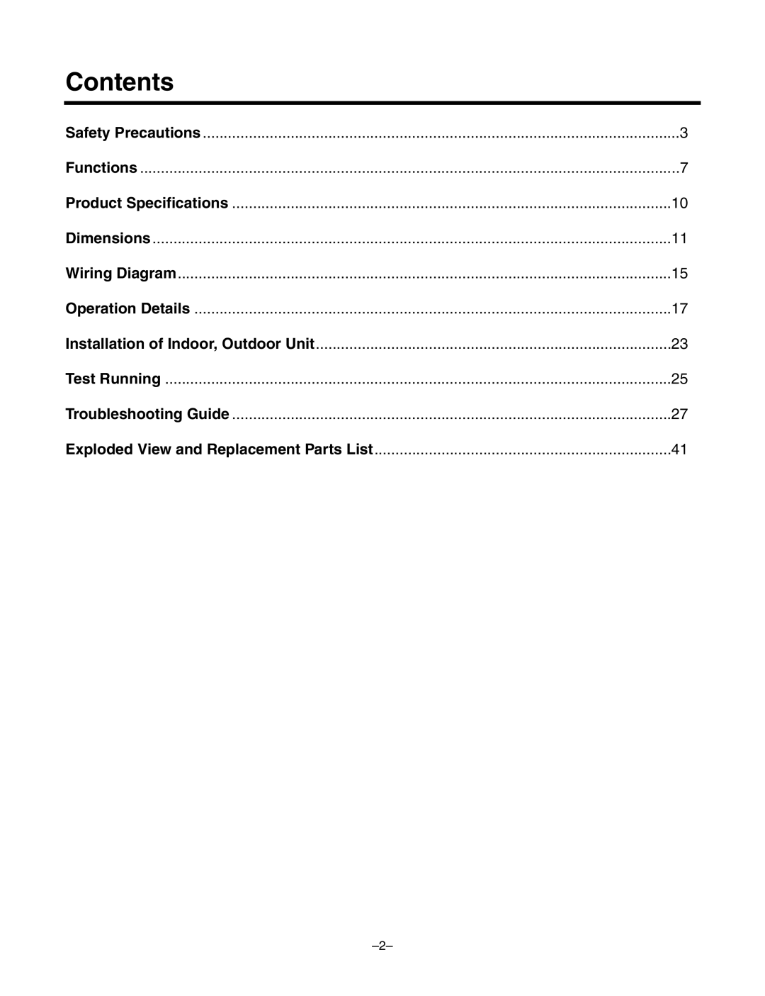 LG Electronics LF300CP(LP-C303R20), LF480CE(LP-C483TA0) service manual Contents 