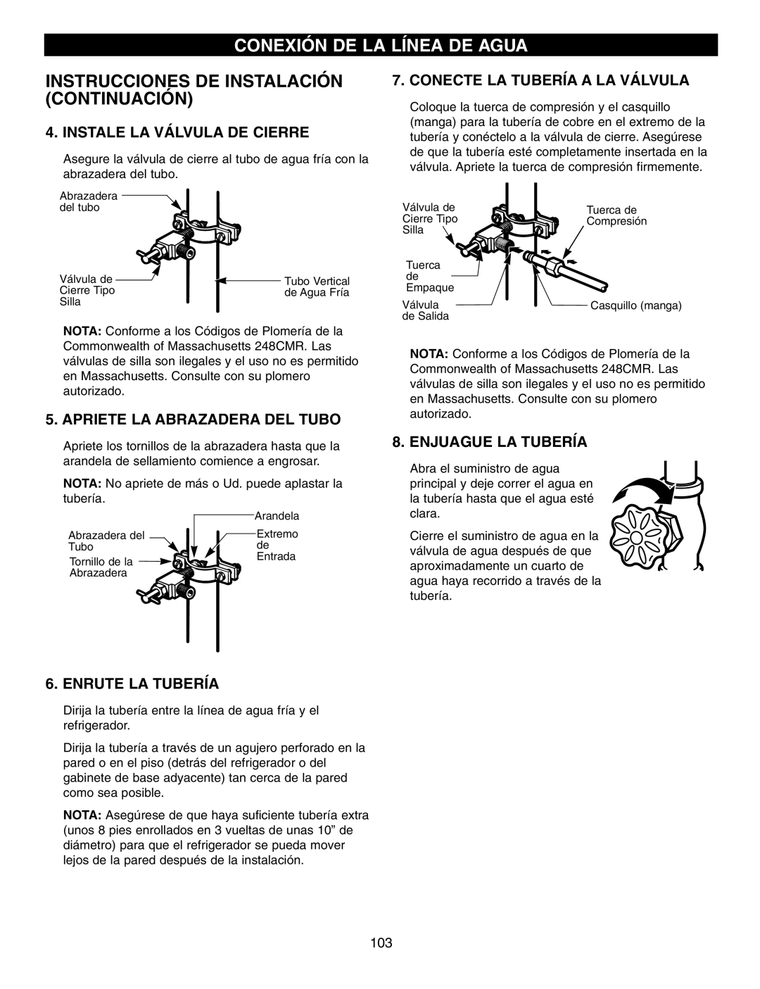 LG Electronics LFX25970, LFX25960, LFX21970 manual Instrucciones DE Instalación Continuación 