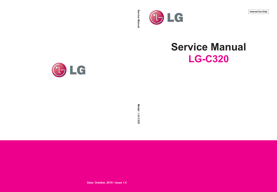 LG Electronics LG-C320 service manual Internal Use Only 