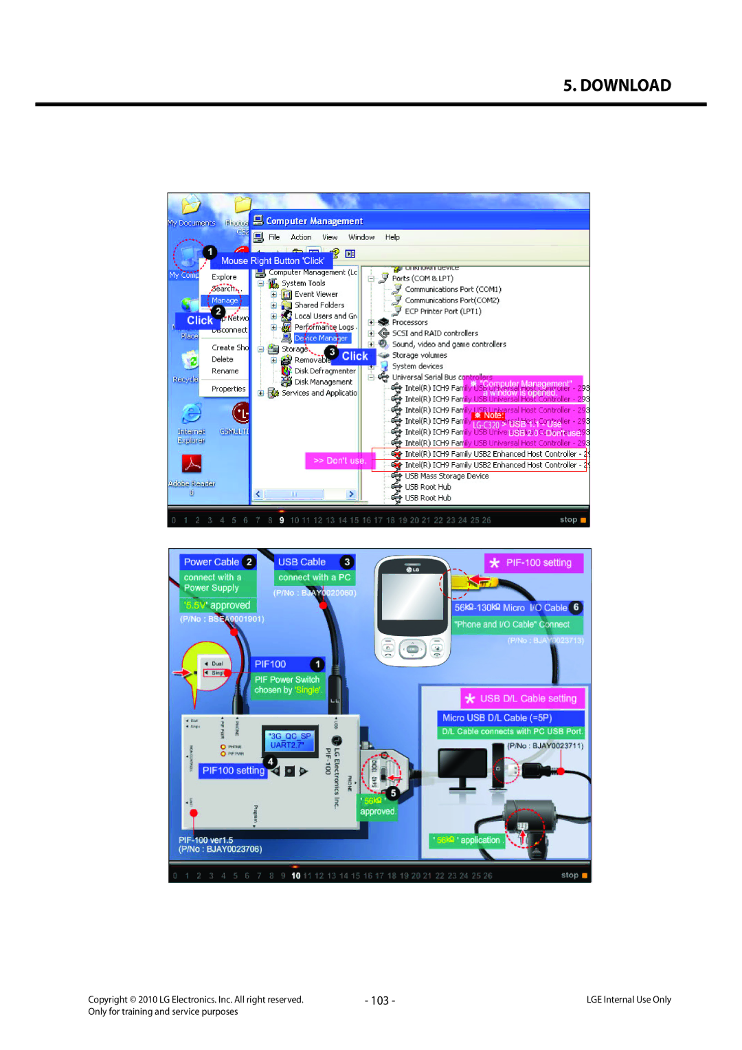 LG Electronics LG-C320 service manual 103 