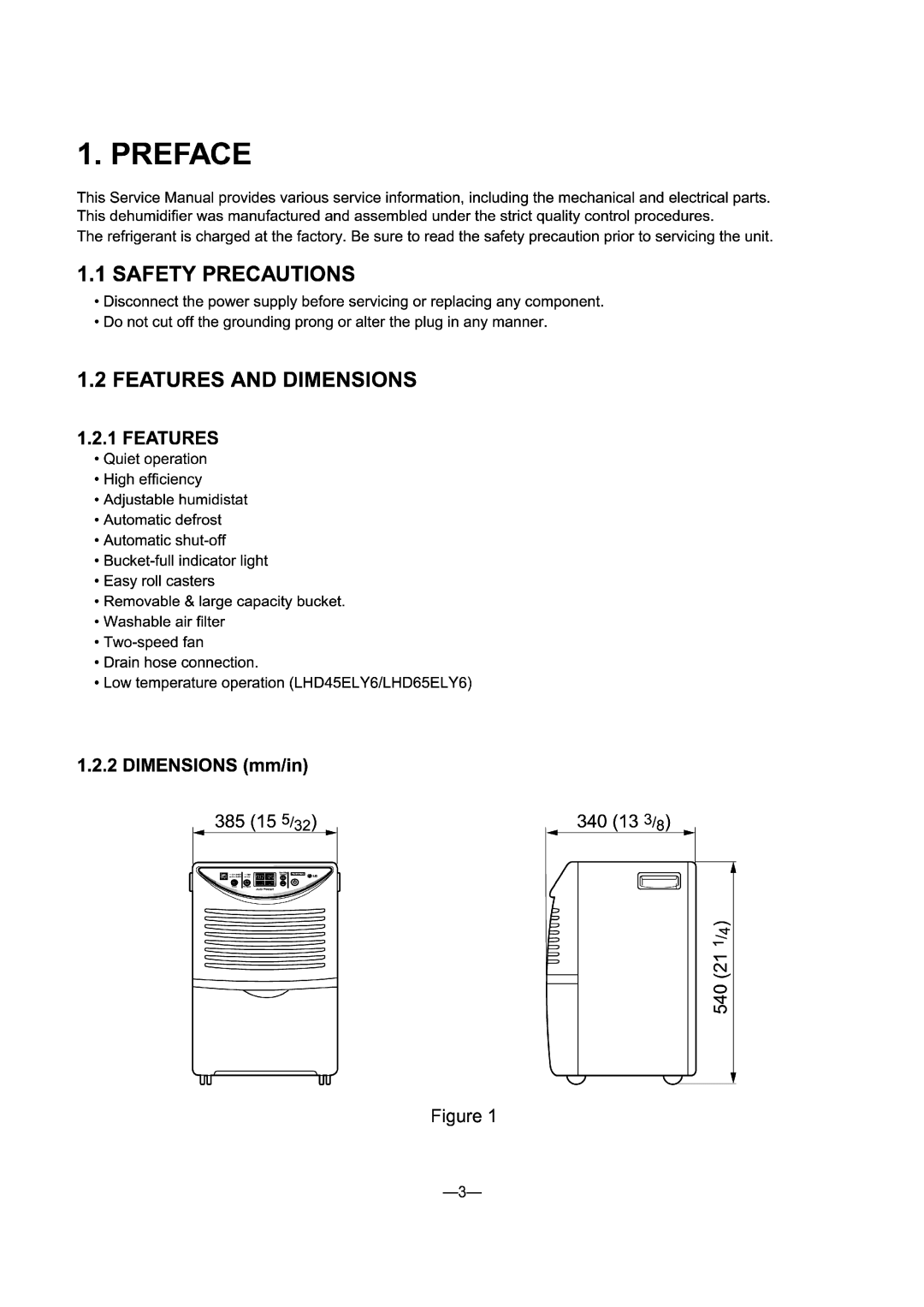 LG Electronics LHD65EL, LHD45EL, GHD30 manual 