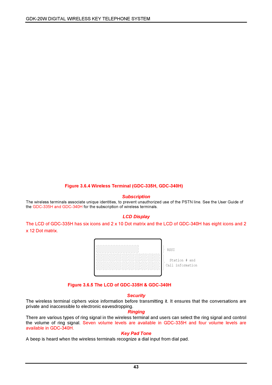 LG Electronics GDK-20W, LKD-8DS installation manual Subscription 