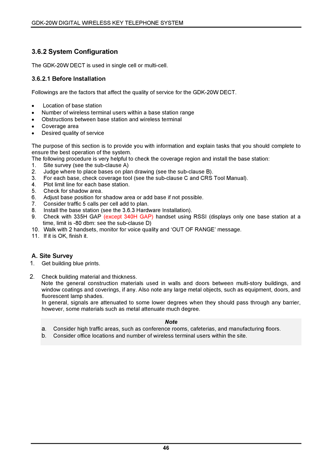 LG Electronics LKD-8DS, GDK-20W installation manual System Configuration, Before Installation, Site Survey 