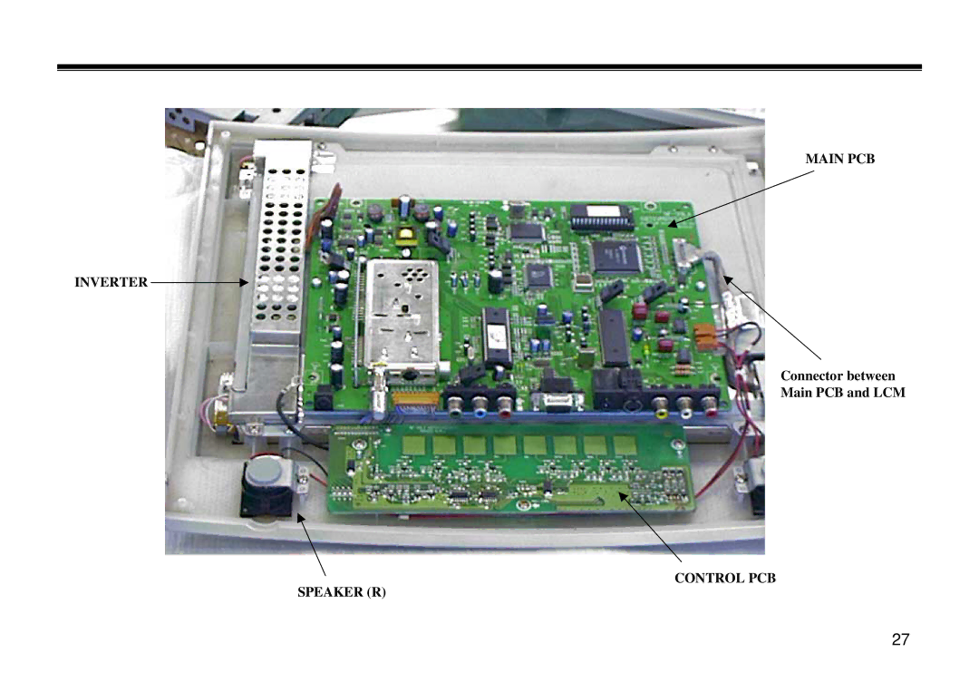 LG Electronics LL-15A10, LT-15A10, LE-15A10 manual Main PCB Inverter 