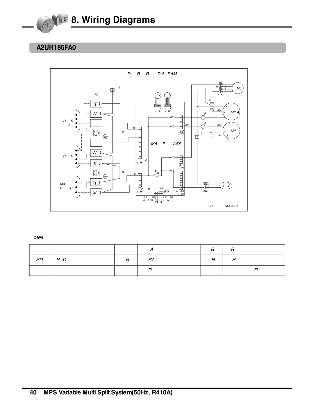 LG Electronics LM50 2004-E1 manual A2UH186FA0, Main PWB Assy 