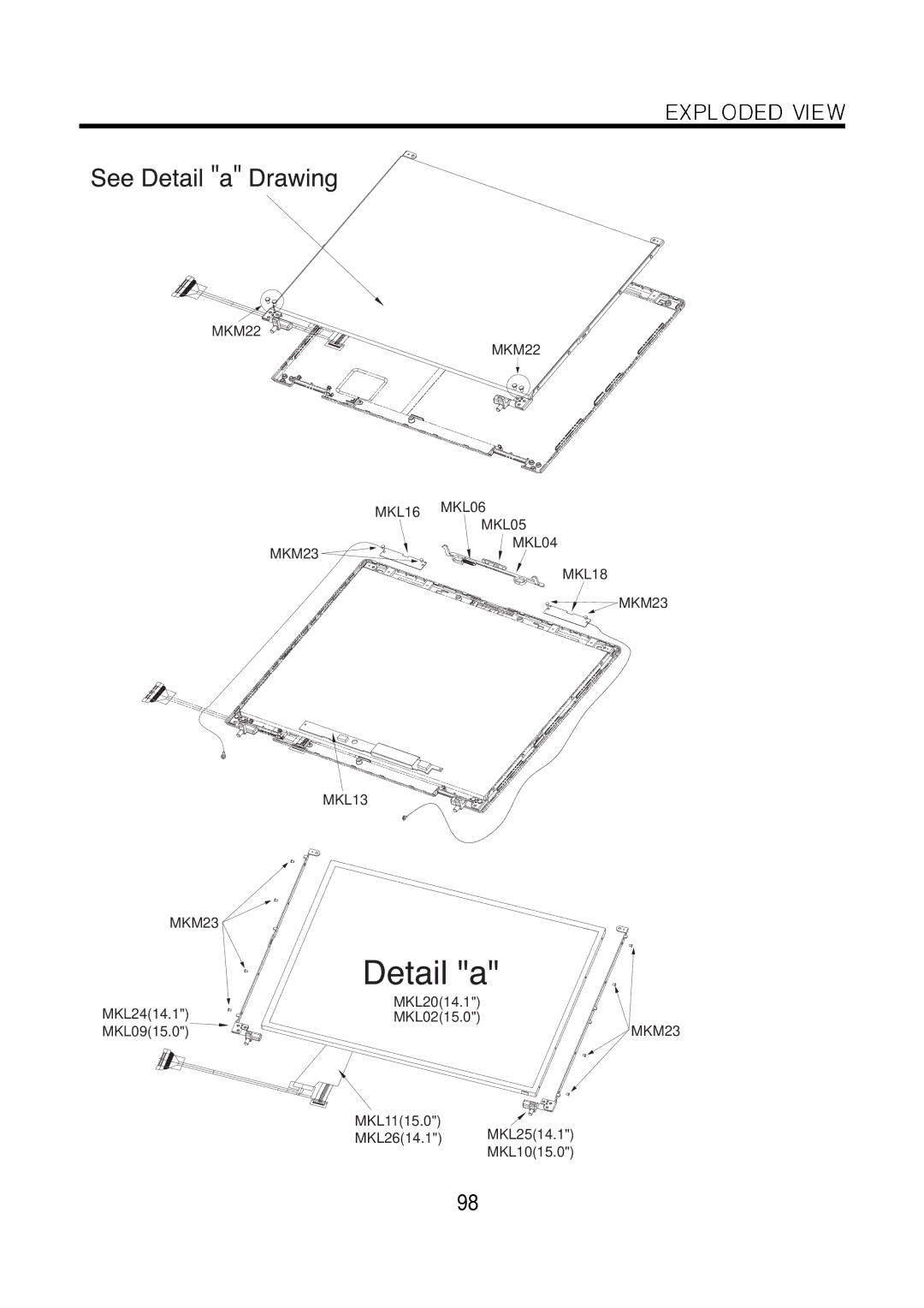 LG Electronics LM50 service manual MKM22 MKL16 MKL06 MKL05 MKL04 