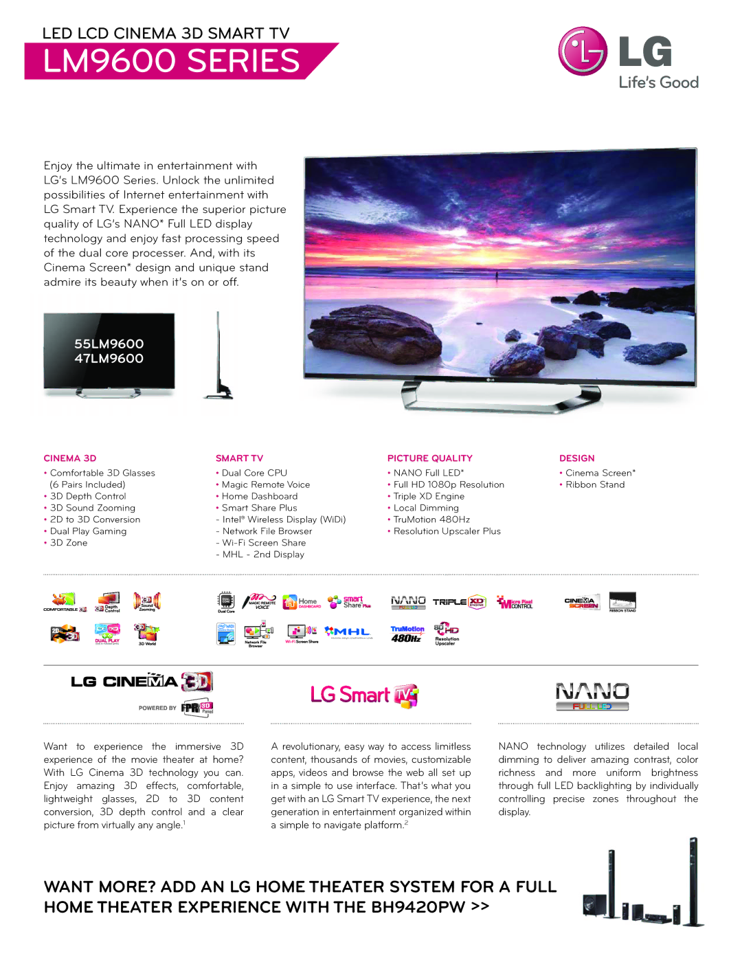 LG Electronics manual LM9600 Series 