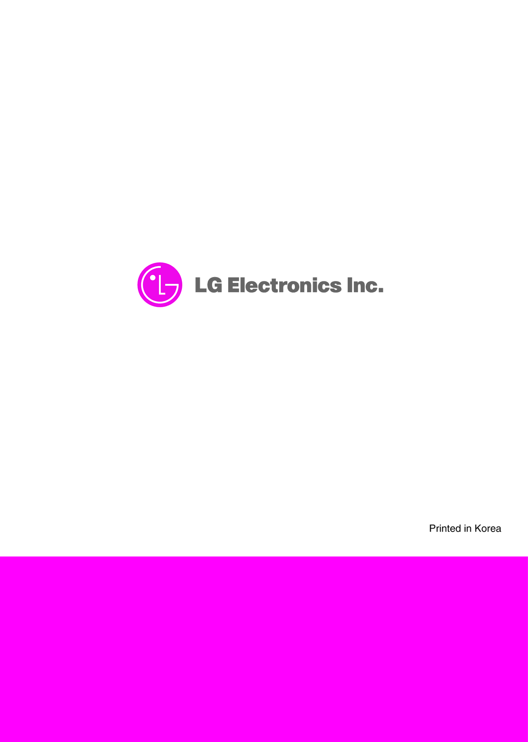 LG Electronics LMH1017CVW, LMH1017CVB, LMH1017CVST owner manual 