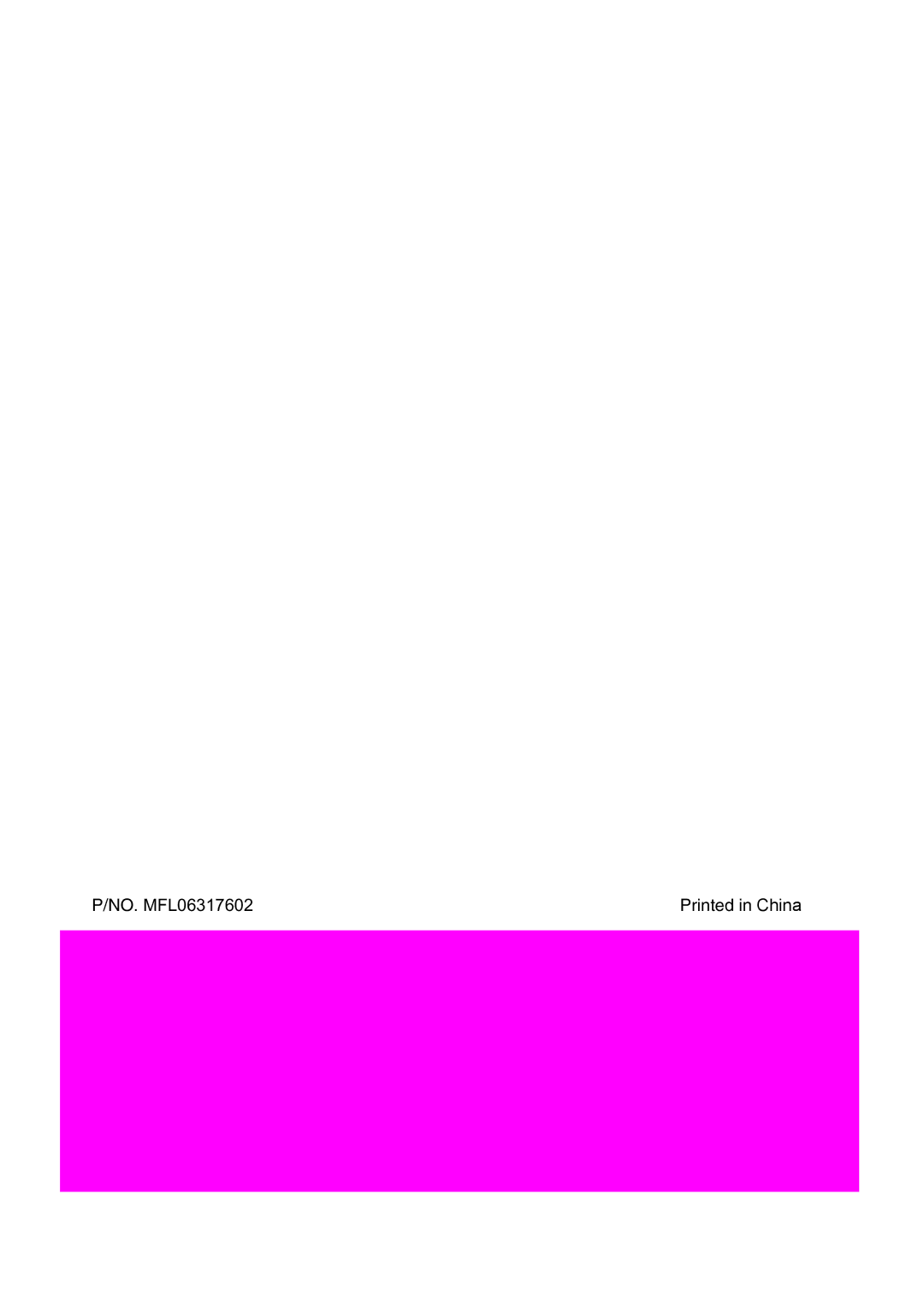 LG Electronics LMV1680ST, LMV1680WW, LMV1680BB owner manual NO. MFL06317602 