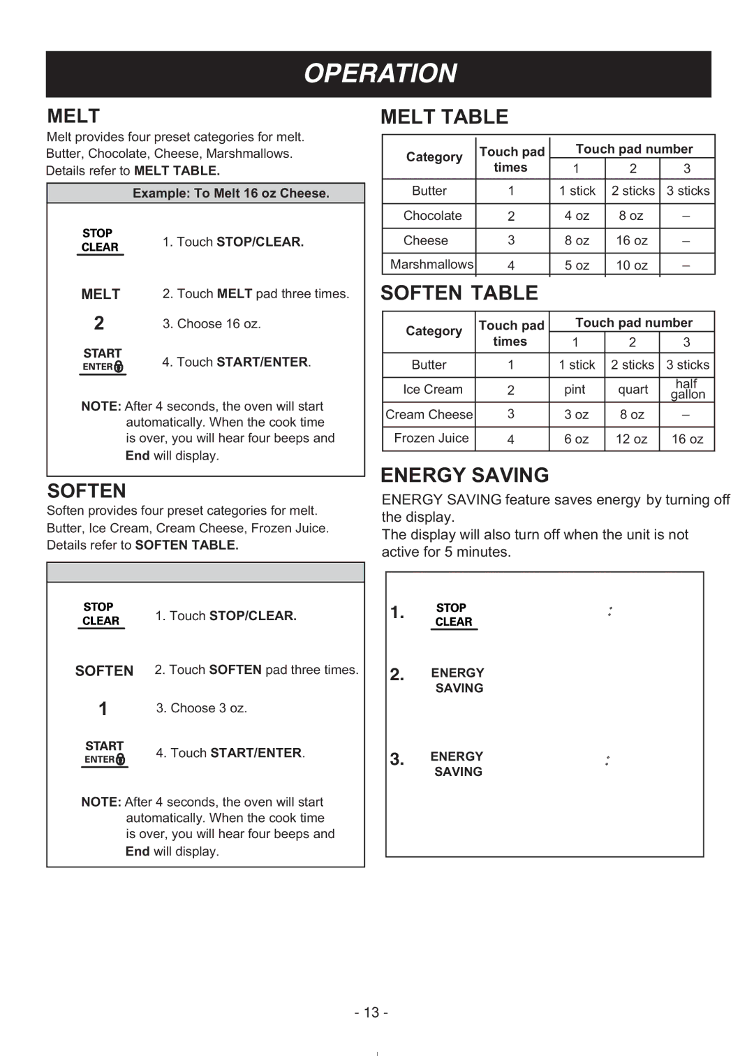 LG Electronics LMV1683ST manual Operation 