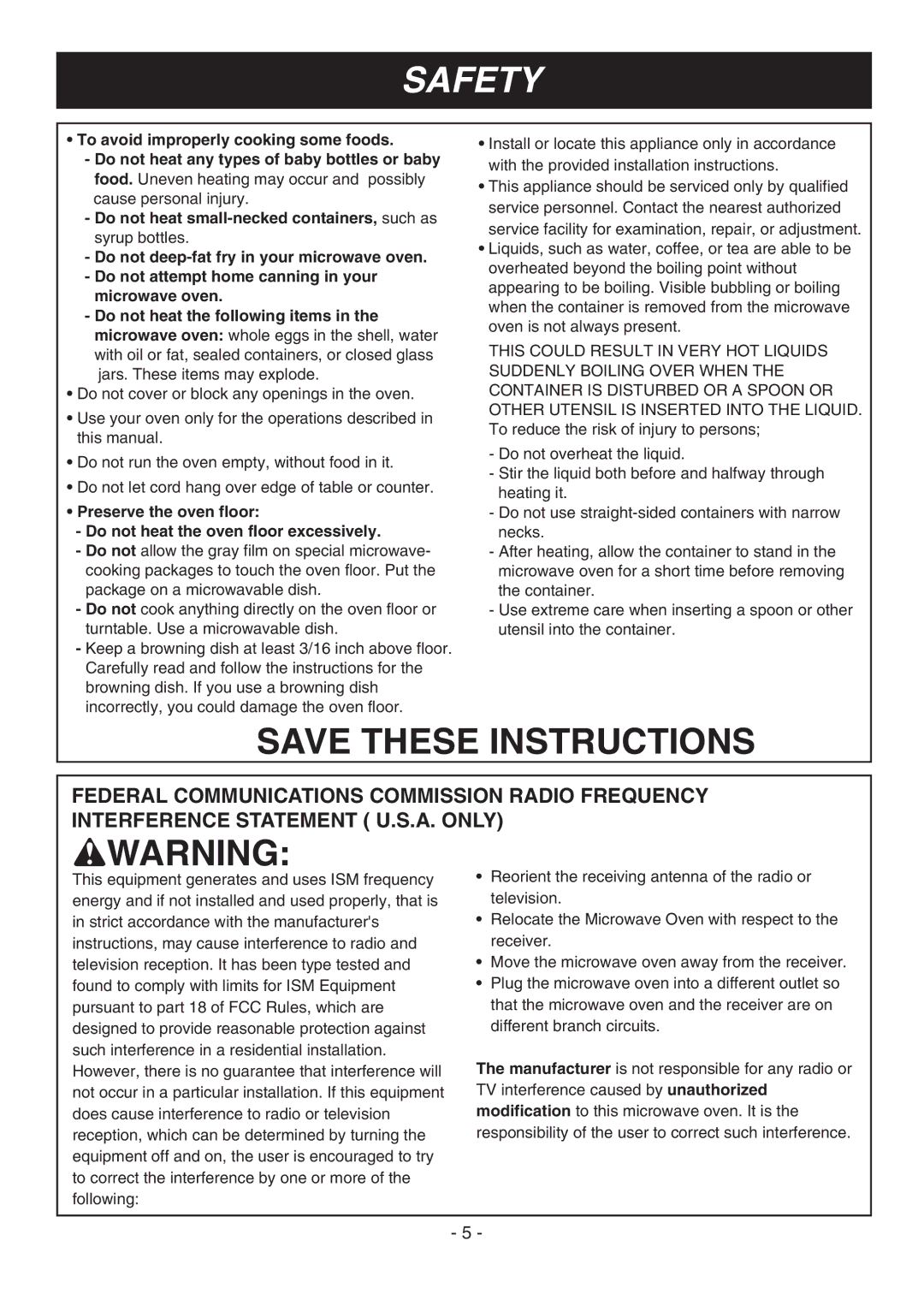 LG Electronics LMV1683ST manual Wwarning 