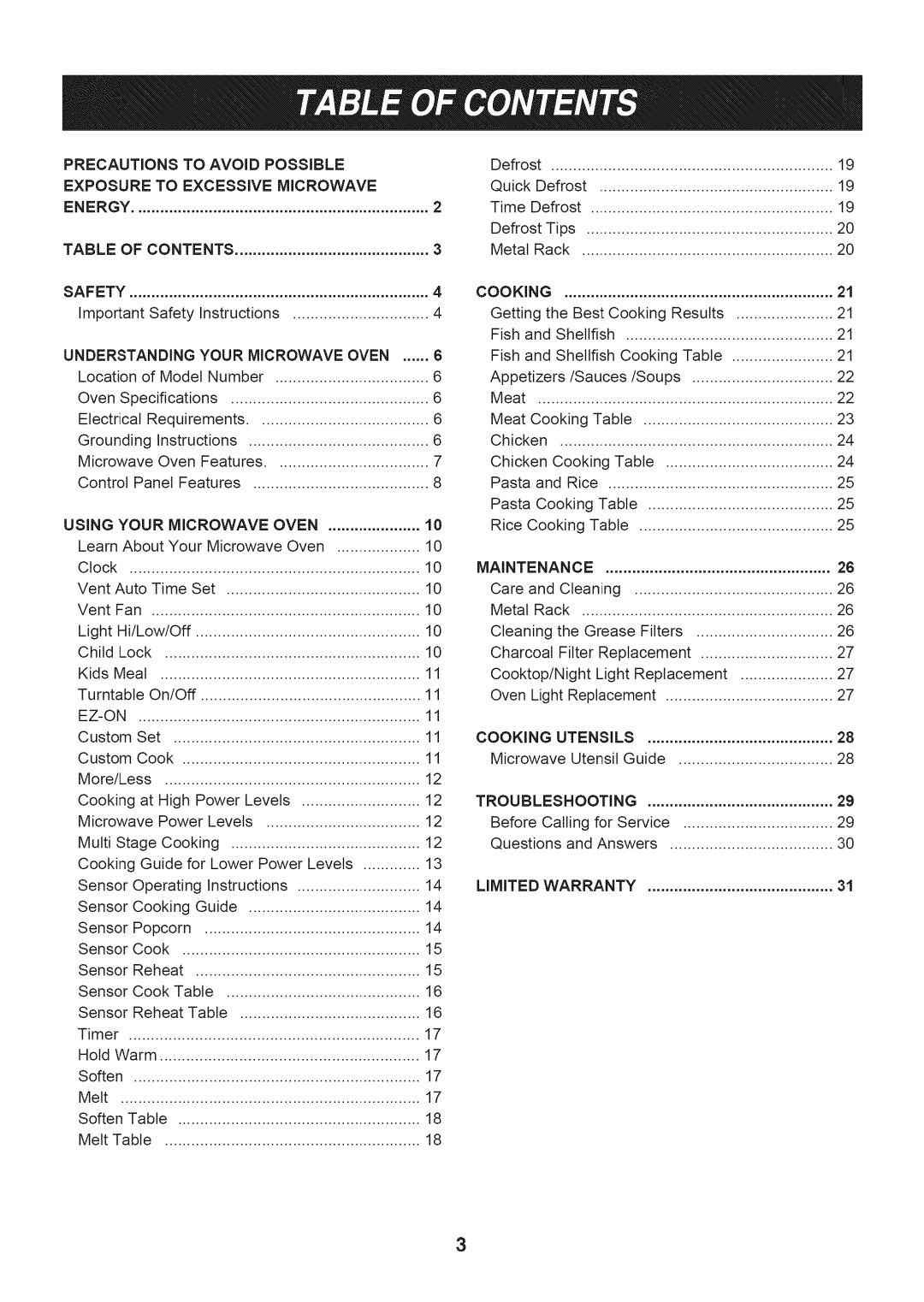 LG Electronics LMV1813ST, LMV1813SB, LMV1813SW owner manual Precautions, Possible Exposure To Excessive Microwave, Limited 