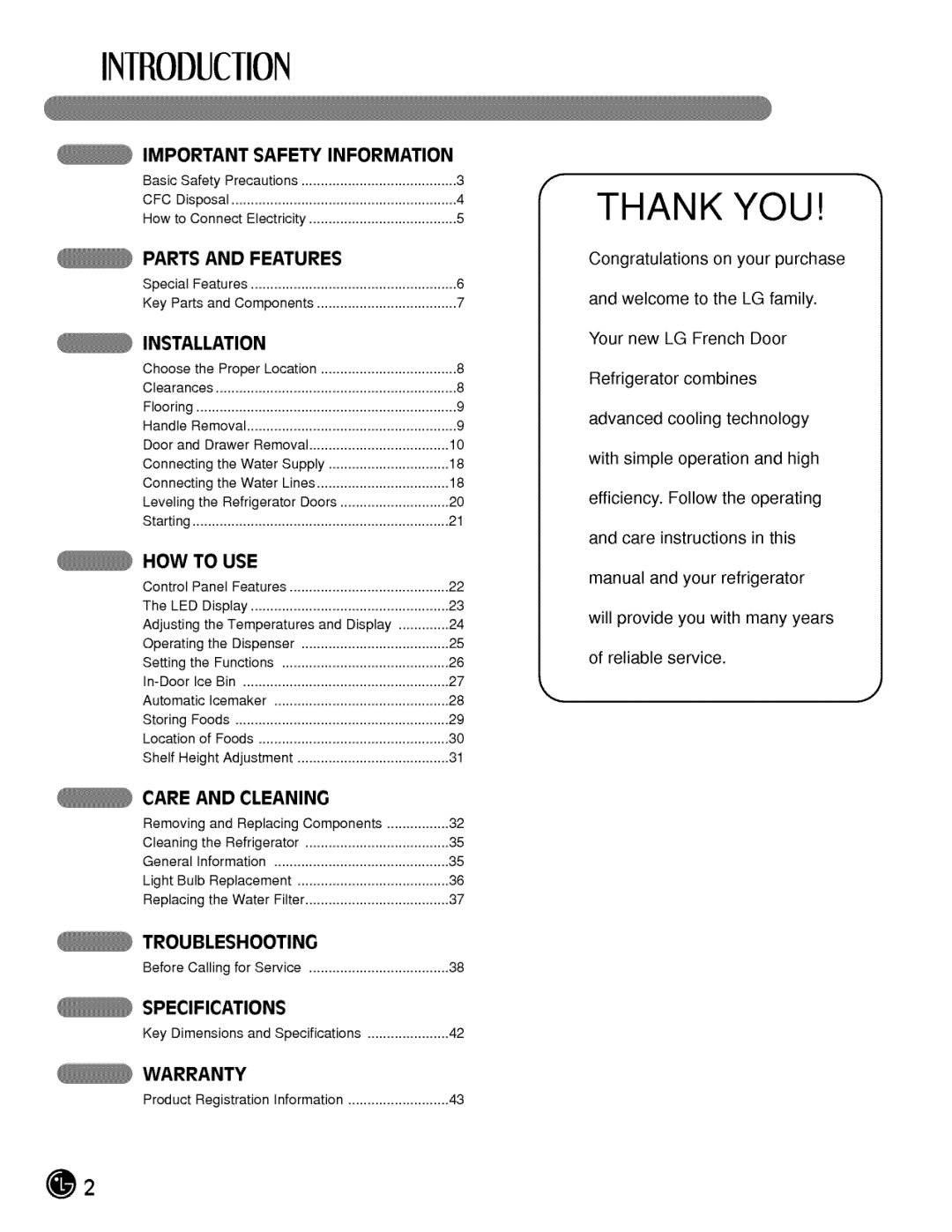 LG Electronics LMX25984, LMX21984 manual You 