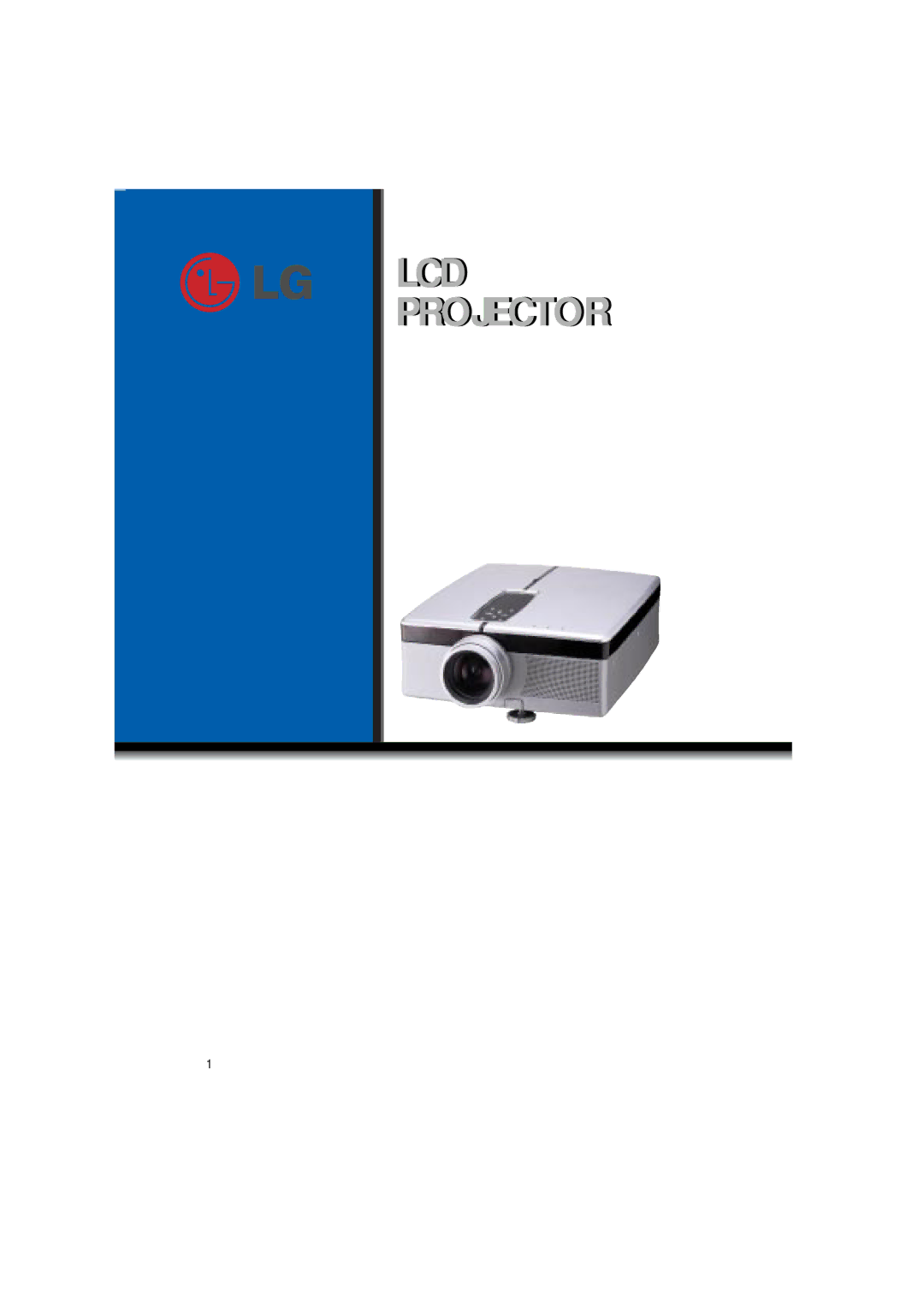 LG Electronics LP-XG2 owner manual LCD Projector 