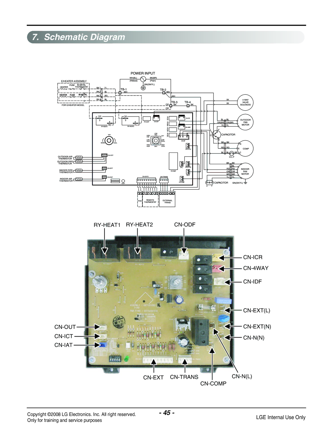 LG Electronics LP091HEM-Y8 manual Schematic Diagram, Cn-Nn 