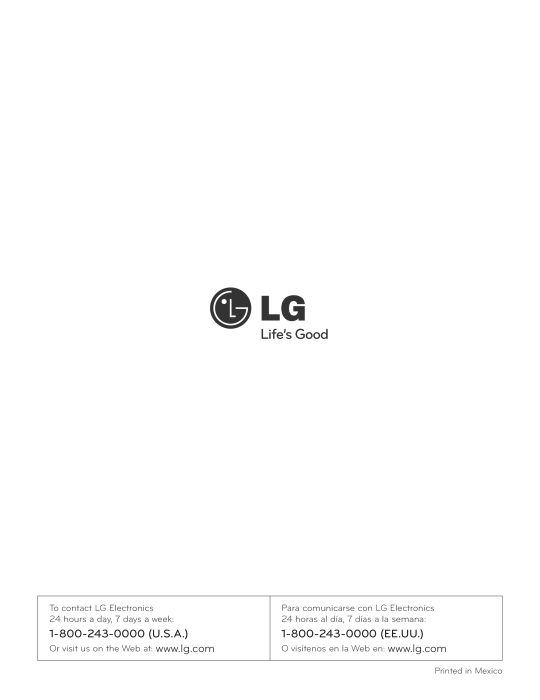 LG Electronics LRE30453S, LRE3091S, LRE30757S, LRE30955S, LRE30755S, LRE30451S, LRE30855S, LSE3094S, LSE3092S, LSES302ST, LSRE307ST 