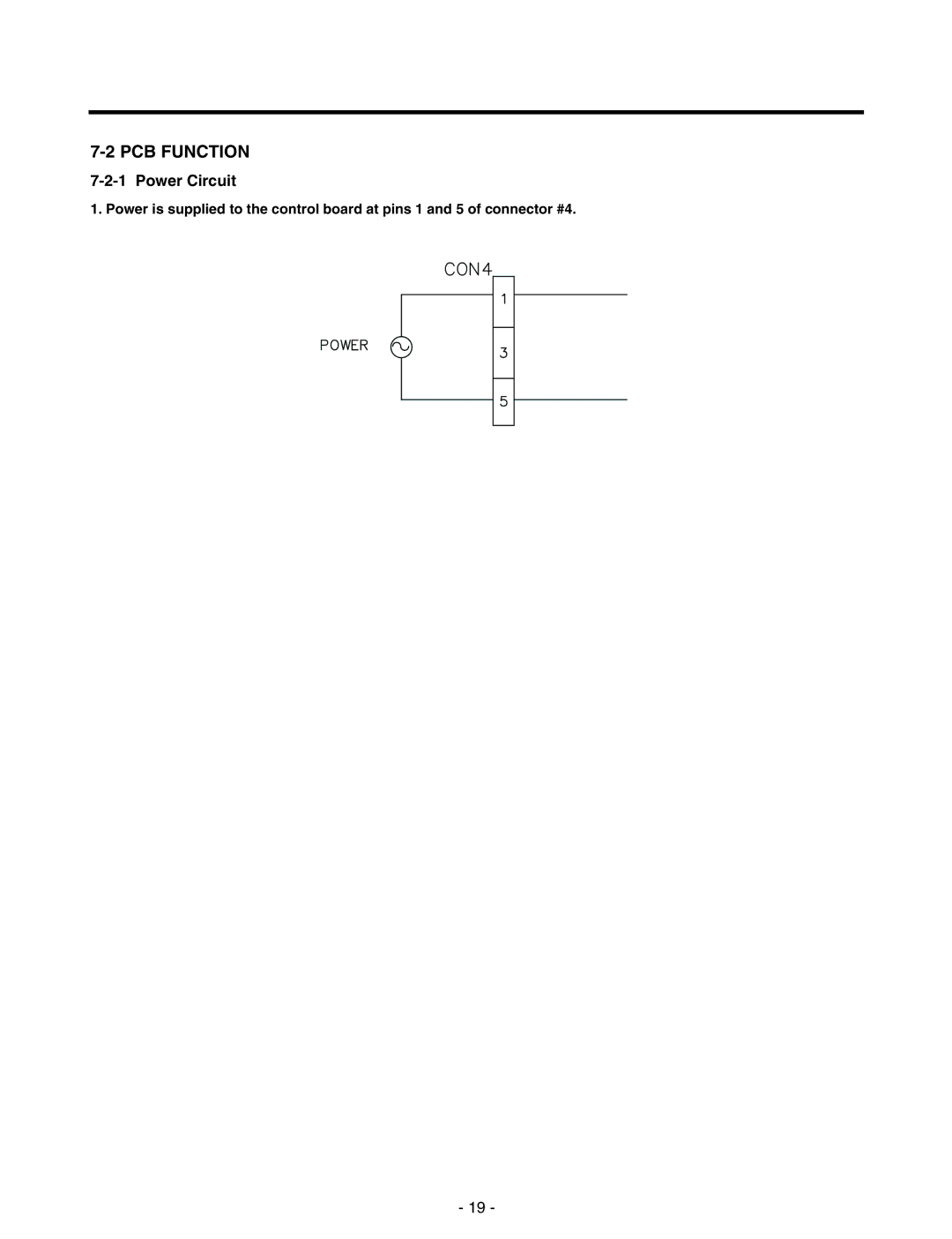 LG Electronics LRTN19310, LRTN22310 service manual PCB Function, Power Circuit 