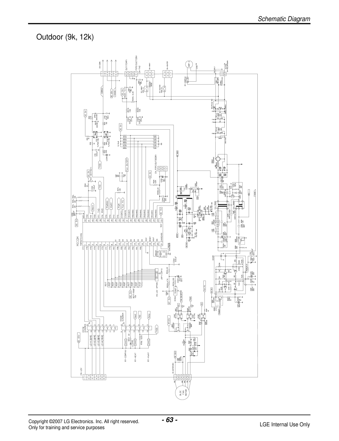 LG Electronics LS120HP(AS-H121E1H0), LS090HP(AS-H091E1H0), LS180CP(AS-C183DM0), LS240HP(AS-H2435DM0) manual Outdoor 9k, 12k 