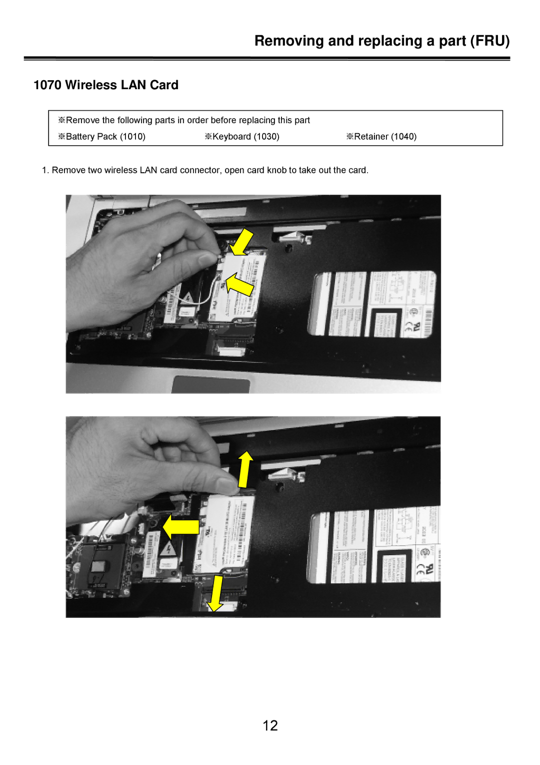 LG Electronics LS50 service manual Wireless LAN Card 