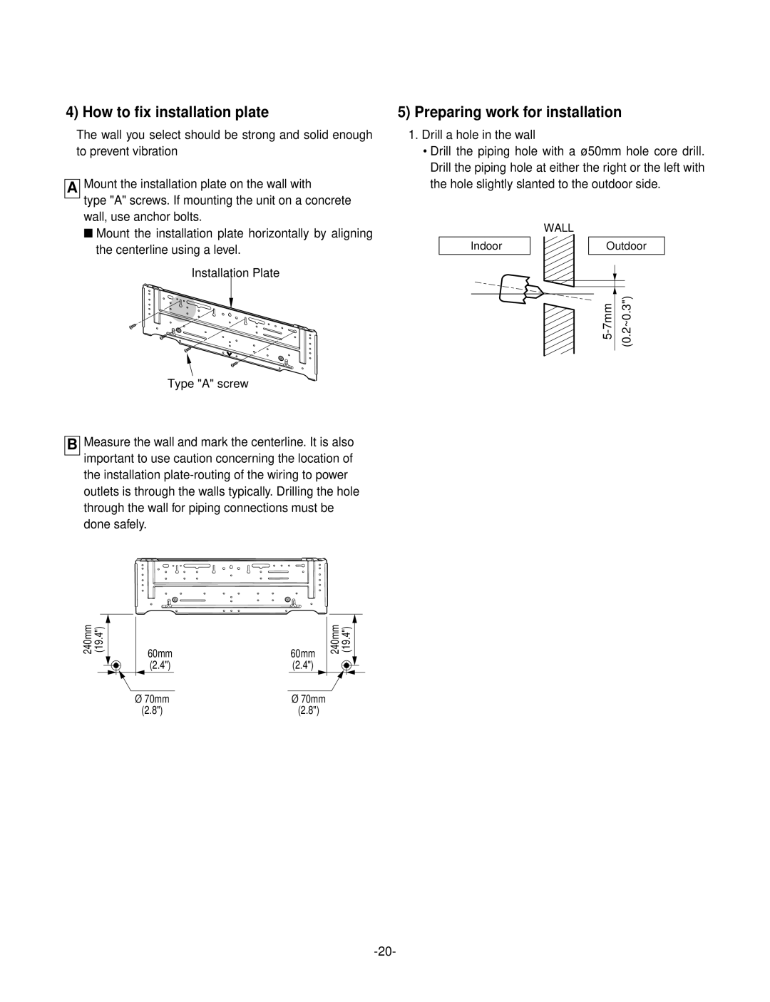 LG Electronics LSC183VMA service manual How to fix installation plate 