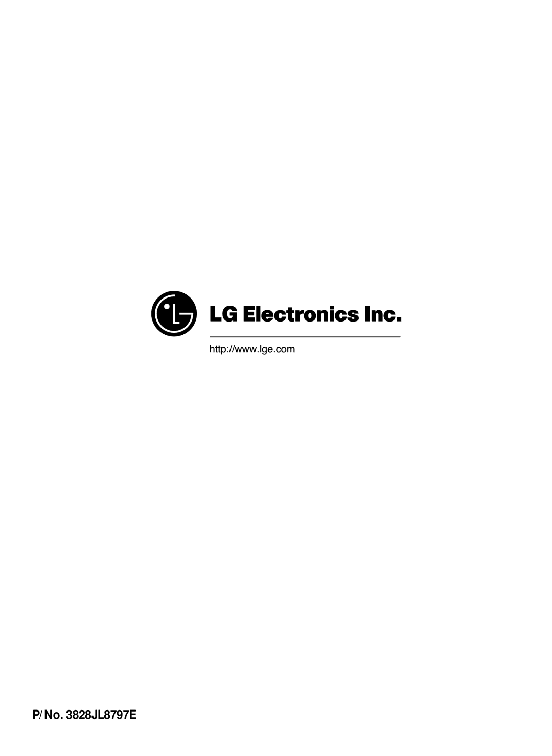 LG Electronics LSC27926ST, LSC27926SW, LSC27926TT, LSC27926SB owner manual No JL8797E 