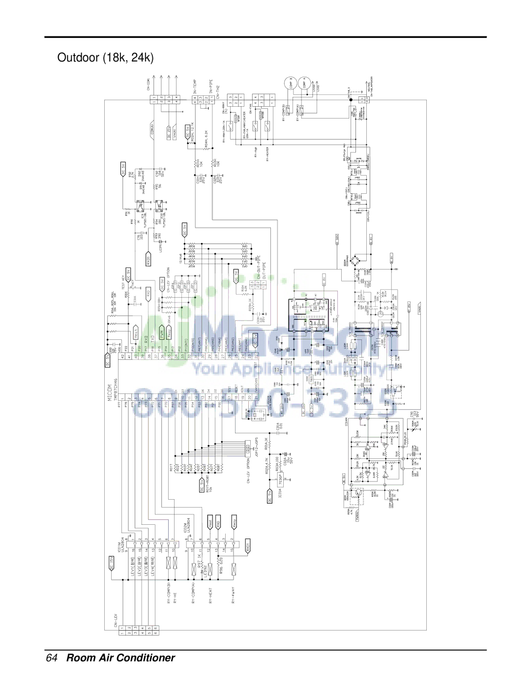 LG Electronics LSN240CE, LSN090CE, LSU120CE, LSU090HE, LSU090CE, LSN180CE, LSN120HE, LSN120CE, LSN240HE, LSN090HE Outdoor 18k, 24k 