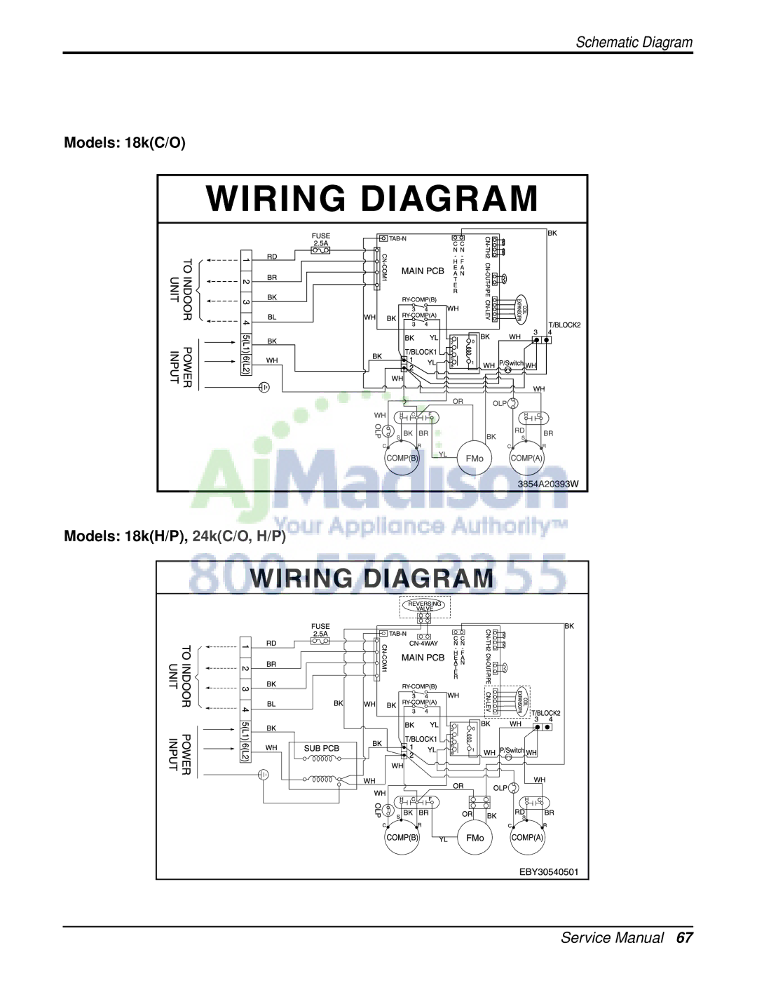 LG Electronics LSU240CE, LSN090CE, LSU120CE, LSU090HE, LSU090CE, LSN180CE, LSN120HE Models 18kC/O Models 18kH/P, 24kC/O, H/P 