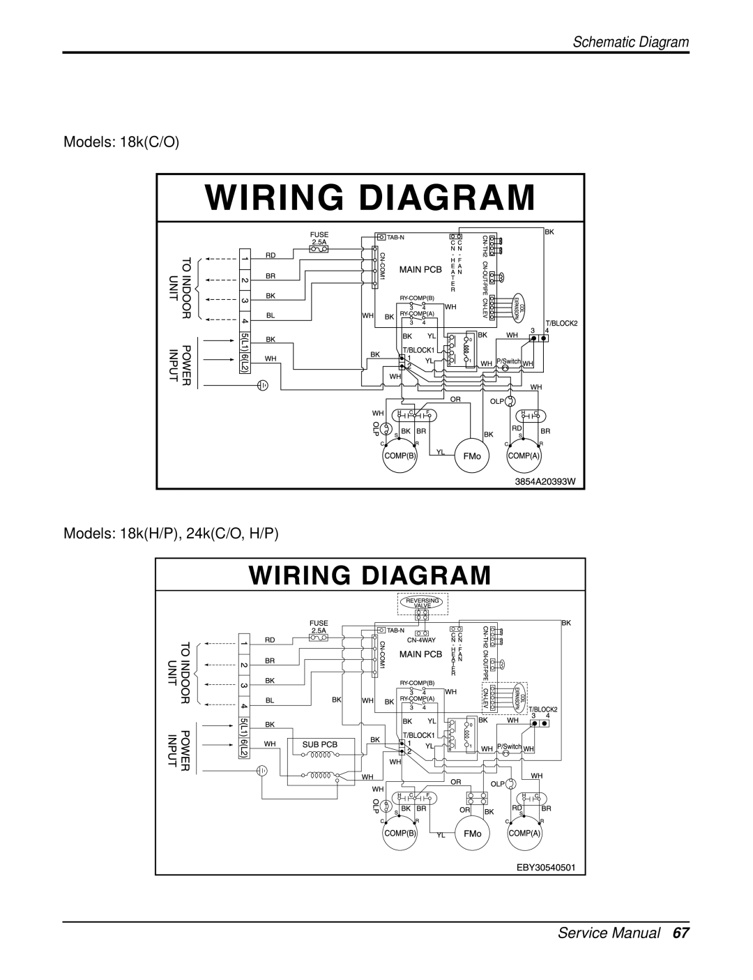 LG Electronics LSN090CE, LSU120CE, LSU090HE, LSU090CE, LSN180CE, LSN120HE, LSN180HE Models 18kC/O Models 18kH/P, 24kC/O, H/P 