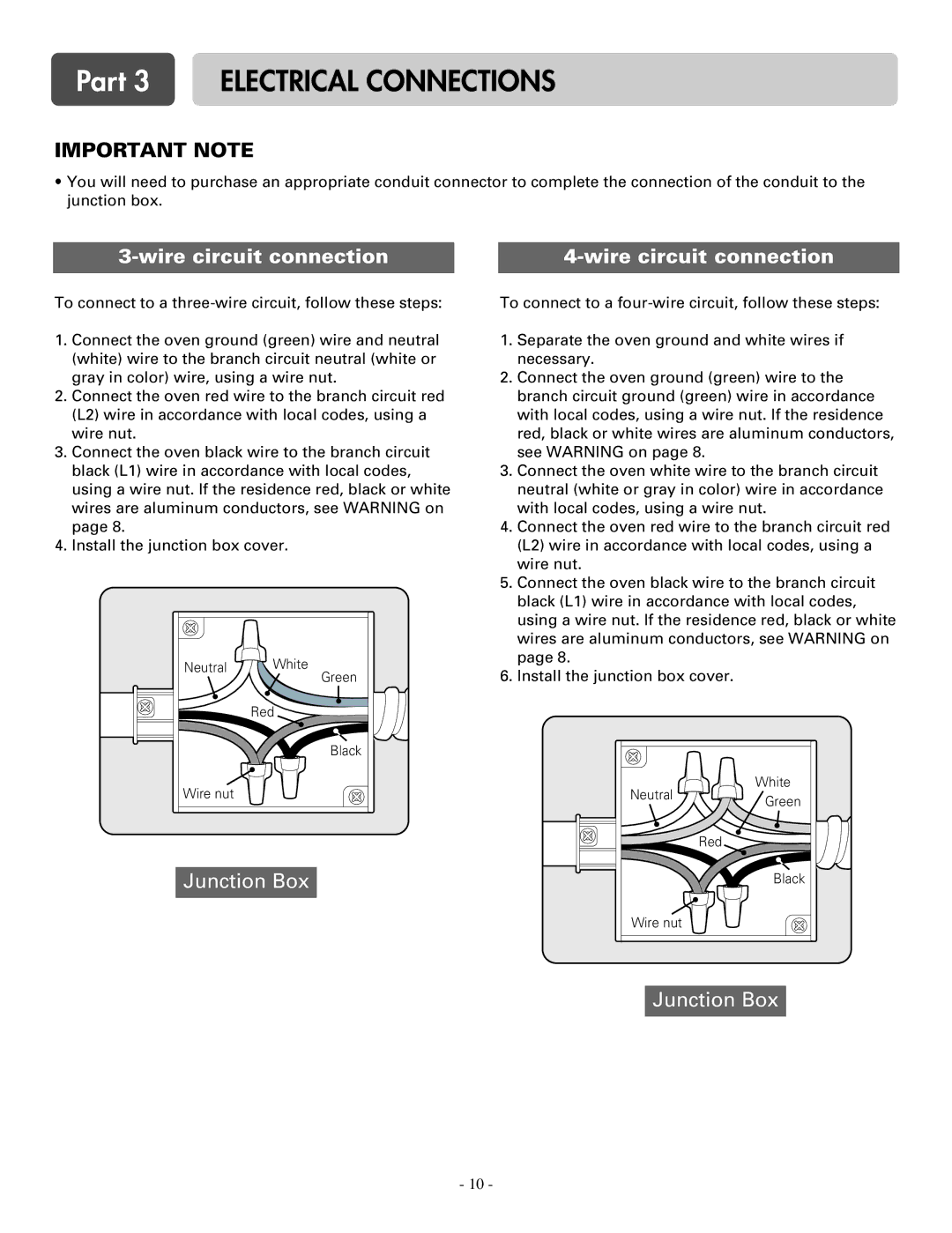 LG Electronics LSWS305ST, LSWD305ST installation manual Wire circuit connection 