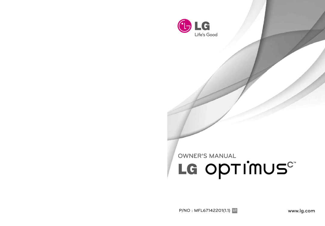 LG Electronics LW690 manual No MFL671422011.1 WR 