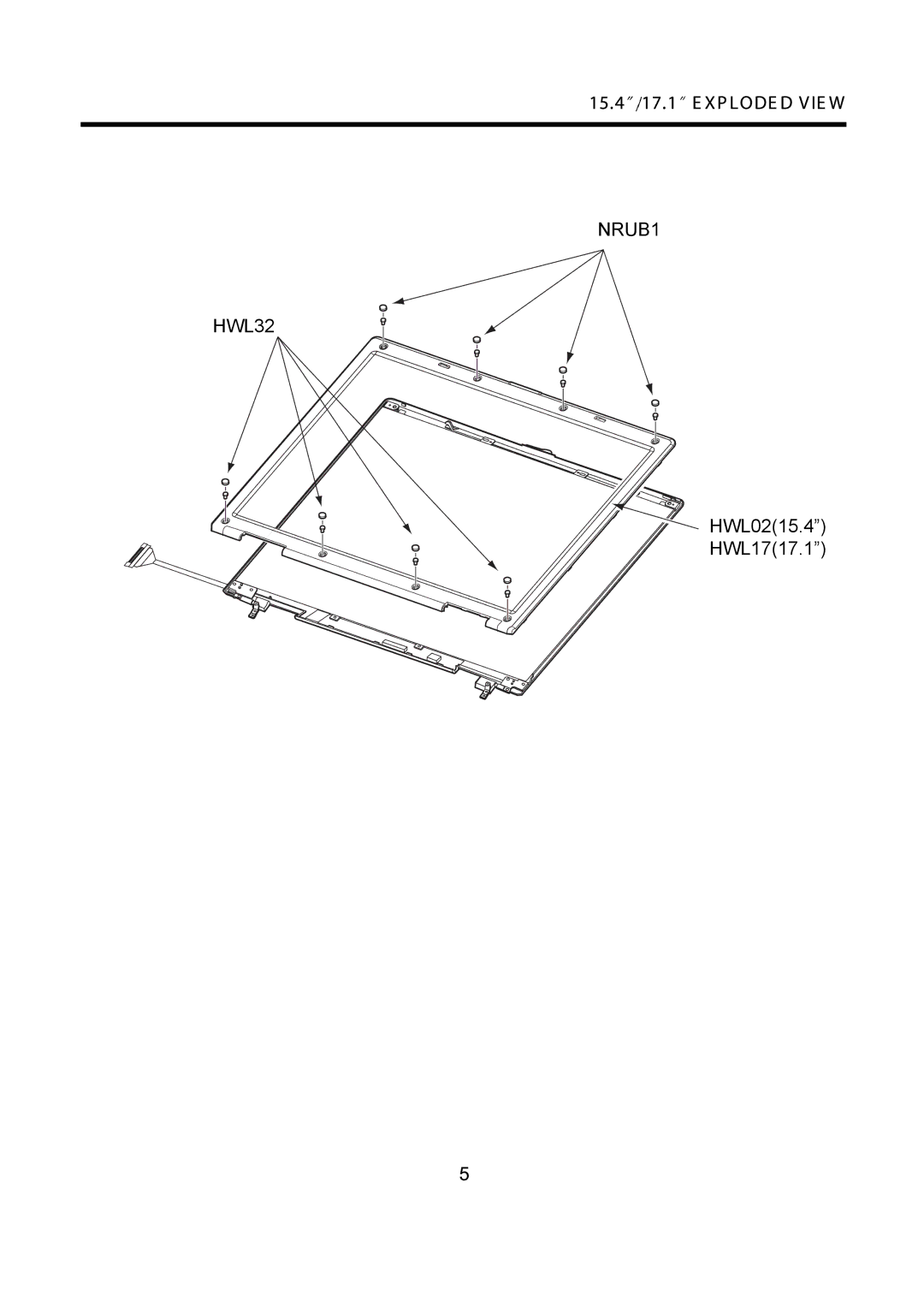 LG Electronics LW60, LW70 service manual NRUB1 HWL32 