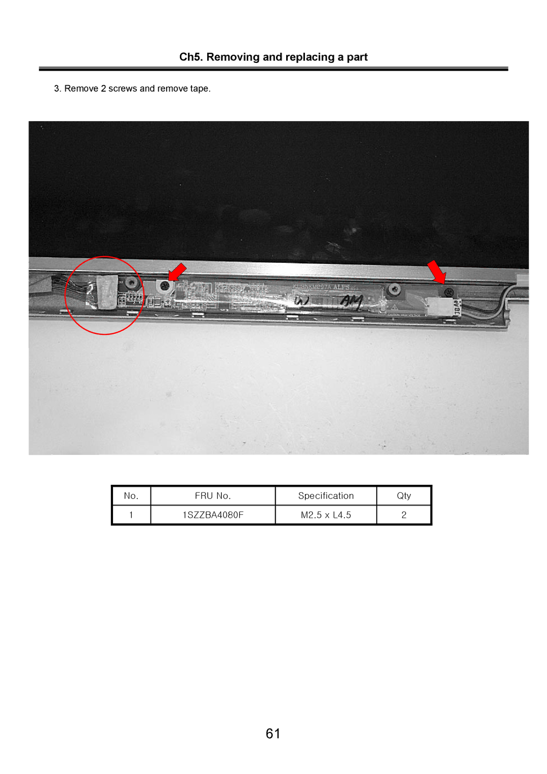 LG Electronics LW70, LW60 service manual 1SZZBA4080F 