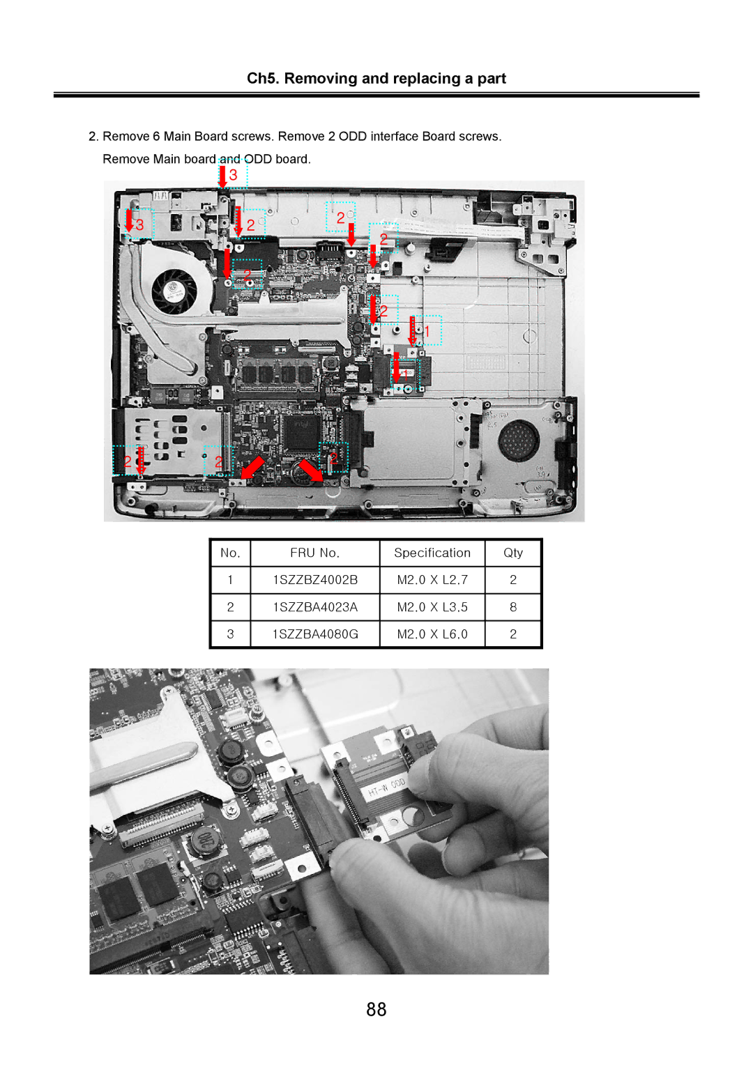 LG Electronics LW60, LW70 service manual 1SZZBZ4002B 