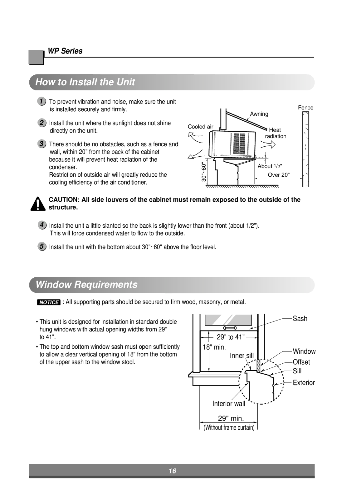 LG Electronics LW7000ER owner manual WP Series 