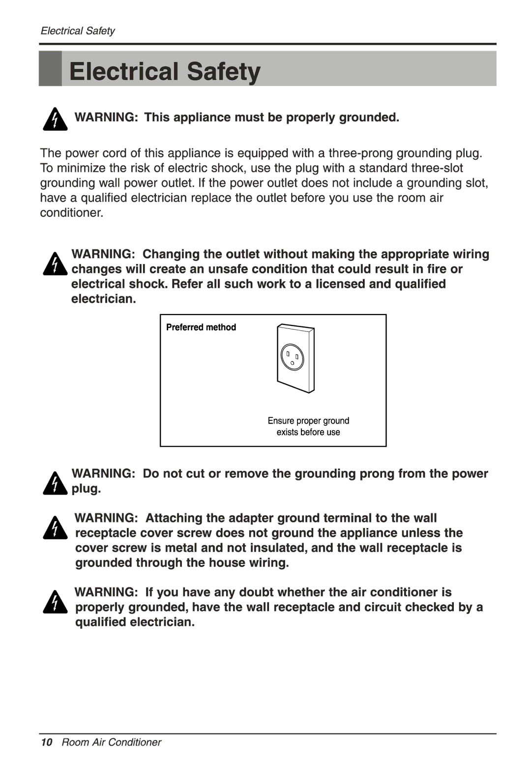 LG Electronics LWHD1200FR owner manual 