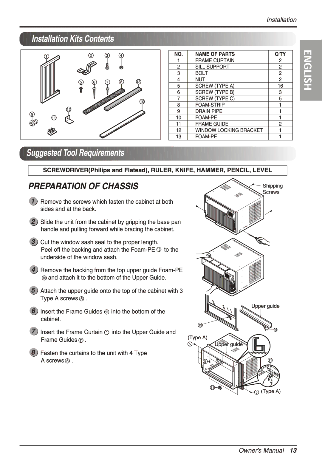 LG Electronics LWHD1200FR owner manual 