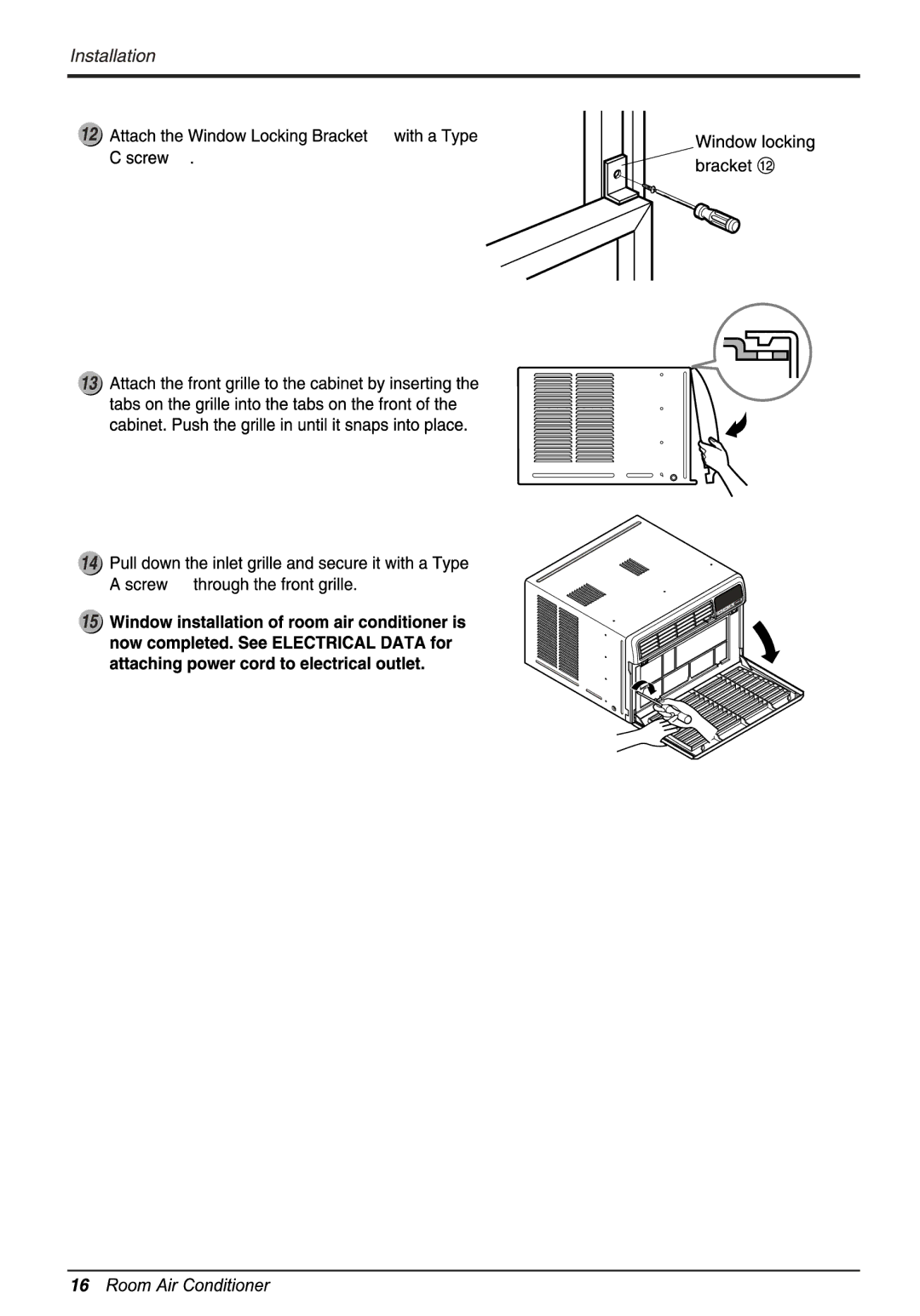 LG Electronics LWHD1200FR owner manual 