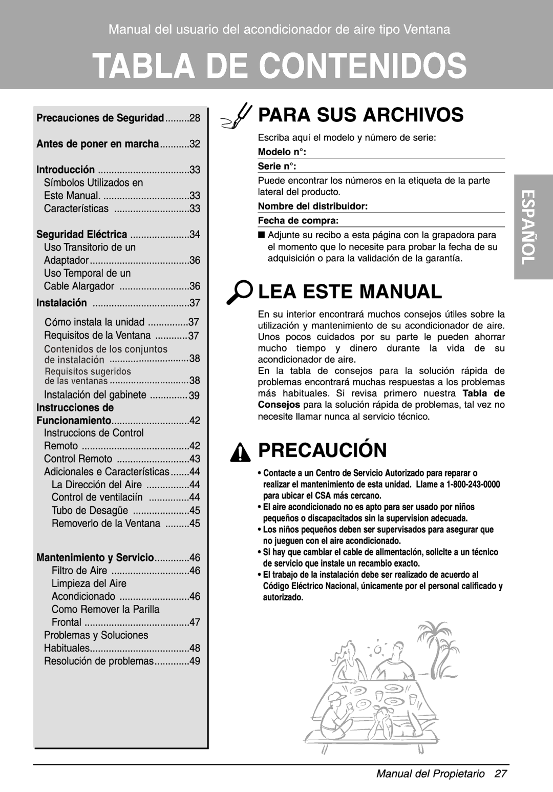 LG Electronics LWHD1200FR owner manual 