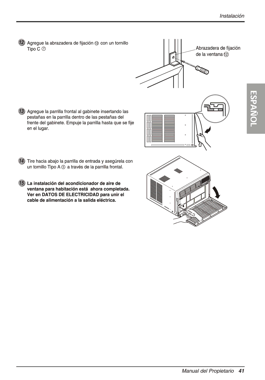 LG Electronics LWHD1200FR owner manual 