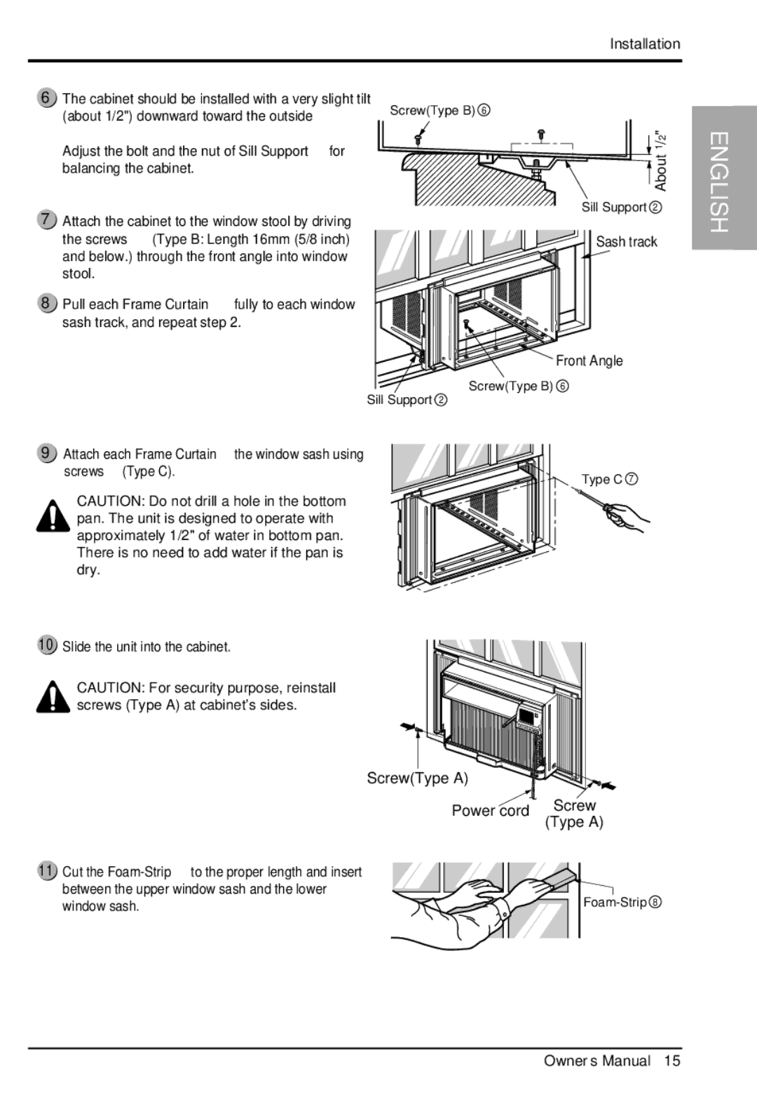 LG Electronics LWHD1200R owner manual English 