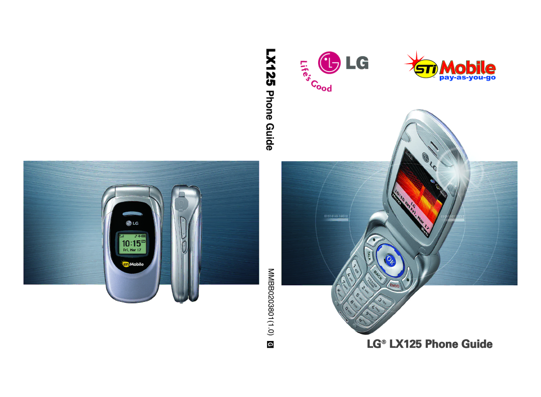 LG Electronics manual LG LX125 Phone Guide 