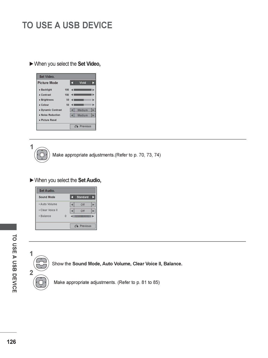 LG Electronics M1962DP, M2062DP owner manual 126 