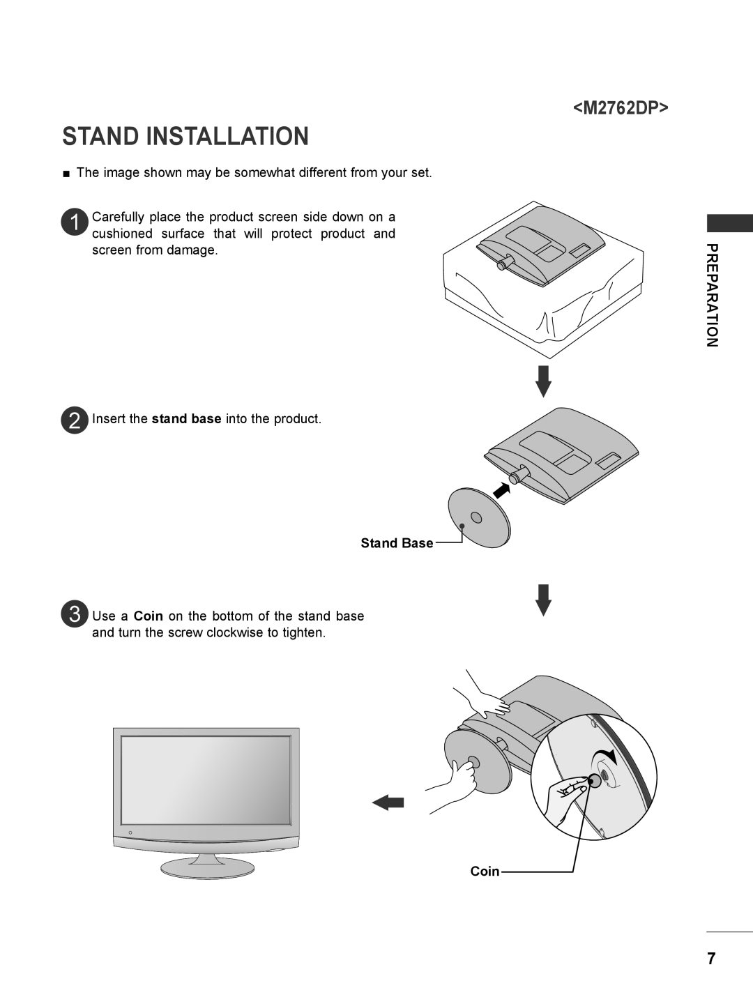 LG Electronics M2062DP, M1962DP owner manual M2762DP, Coin 