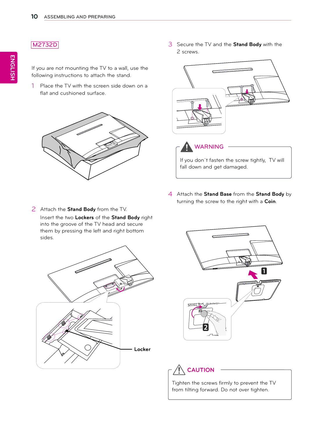 LG Electronics M2432D manual M2732D, Loe 